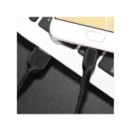 Hoco X20 USB / USB-C töltő- és adatkábel, 1 m, fekete