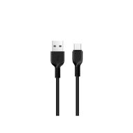 Hoco X20 USB / USB-C töltő- és adatkábel, 2 m, fekete