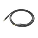Hoco UPA19 3.5mm audio - Jack 3,5mm AUX kábel 1m, fekete