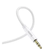 Hoco UPA19 3.5mm audio / Jack 3,5mm AUX kábel 1m, ezüst