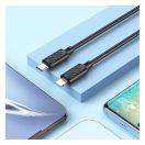Hoco X88 Gratified USB-C  / Lightning töltő- és adatkábel, 20W, 1m, fekete