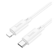   Hoco X88 Gratified USB-C / Lightning töltő- és adatkábel, 20W, 1m, fehér