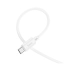 Hoco X88 Gratified USB-C / USB-C töltő- és adatkábel, 60W, 1m, fehér