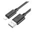 Hoco X88 USB  / Lightning töltő- és adatkábel, 2,4A, 1m, fekete