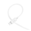 Hoco X88 USB  / Lightning töltő- és adatkábel, 2,4A, 1m, fehér