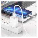 Hoco X88 USB  / Lightning töltő- és adatkábel, 2,4A, 1m, fehér