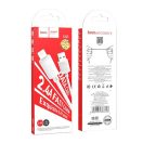 Hoco X88 USB  / Lightning töltő- és adatkábel, 2,4A, 1m, fehér