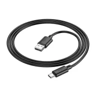 Hoco X88 USB / USB-C töltő- és adatkábel, 3A, 1m, fekete