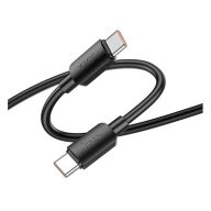   Hoco X96 USB-C / USB-C töltő- és adatkábel 100W, 1m, , fekete