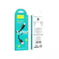  Hoco X96 USB / USB-C töltő- és adatkábel, 100W, 1m, fekete
