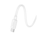 Hoco X96 USB / USB-C töltő- és adatkábel, 100W, 1m, fehér
