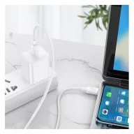   Hoco X96 USB-C / USB-C töltő- és adatkábel, 60W, 1m, fehér