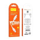 Hoco X96 USB-C / USB-C töltő- és adatkábel, 60W, 1m, fehér