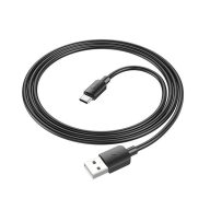   Hoco X96 USB / USB-C töltő- és adatkábel, 27W, 1m, fekete