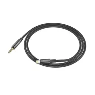   Hoco UPA19 Audio Jack 3,5mm / Lightning ( 8-pin ) kábel, 1m, fekete