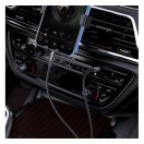 Hoco UPA19 Audio Jack 3,5mm / Lightning ( 8-pin ) kábel, 1m, fekete