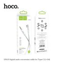 Hoco UPA19 Audio Jack 3,5mm - USB-C kábel, 1m, ezüst