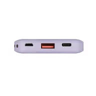   Uniq Fuele Mini 8000Mah USB-C PD hordozható Power bank / külső akkumulátor / powerbank, levendula