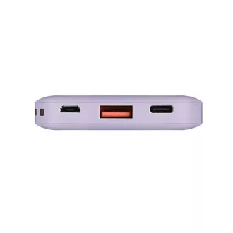   Uniq Fuele Mini 8000Mah USB-C PD hordozható Power bank / külső akkumulátor / powerbank, levendula