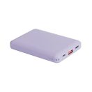 Uniq Fuele Mini 8000Mah USB-C PD hordozható Power bank / külső akkumulátor / powerbank, levendula