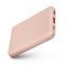 Uniq Fuele Mini 8000Mah USB-C PD hordozható Power bank / külső akkumulátor / powerbank, rózsaszín