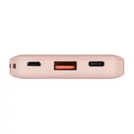   Uniq Fuele Mini 8000Mah USB-C PD hordozható Power bank / külső akkumulátor / powerbank, rózsaszín