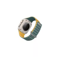   Uniq Revix Evo mágneses Apple Watch szíj, 49/45/44/42MM, zöld/ sárga