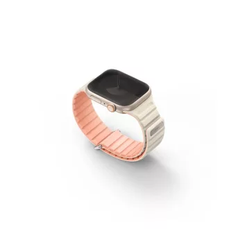 Uniq Revix Evo mágneses Apple Watch szíj (49/45/44/42 mm), rózsaszín