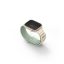 Uniq Revix Evo mágneses Apple Watch szíj, 41/40/38MM menta / bézs