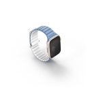 Uniq Revix Evo mágneses Apple Watch szíj, 41/40/38MM kék / fehér