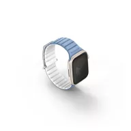   Uniq Revix Evo mágneses Apple Watch szíj, 41/40/38MM kék / fehér