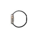 Uniq Strova Magsafe Apple Watch állítható szíj, 49/45/44/42MM, fekete