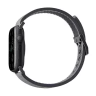   Uniq Straden vízálló bőr Apple Watch szíj, 49/45/44/42MM, szürke