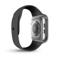   Uniq Garde Apple Watch 4 tok, kijelzővédő felülettel, (44MM) szürke