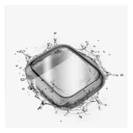  Uniq Garde Apple Watch 4 tok, kijelzővédő felülettel, (44MM) szürke
