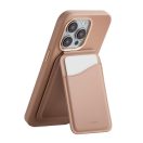 Uniq Coehl Esme mágneses kártyatartó tükörrel, bézs