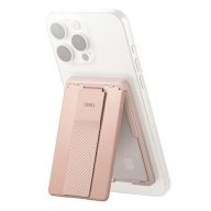 Uniq Heldro ID mágneses kártyatartó szíjjal, rózsaszín