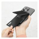 Uniq Heldro ID mágneses kártyatartó szíjjal, rózsaszín