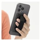 Uniq Heldro ID mágneses kártyatartó szíjjal, fekete