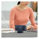 Uniq Heldro ID mágneses kártyatartó szíjjal, viharkék