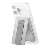 Uniq Heldro ID mágneses kártyatartó szíjjal, szürke