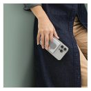 Uniq Heldro ID mágneses kártyatartó szíjjal, szürke