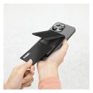 Uniq Heldro ID mágneses kártyatartó szíjjal, szürke