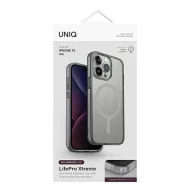   Uniq Lifepro Extreme Apple iPhone 15 Pro Magsafe tok, szürke