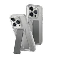   Uniq Heldro Apple iPhone 15 Pro kitámasztható tok, átlátszó