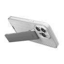 Uniq Heldro Apple iPhone 15 Pro kitámasztható tok, átlátszó