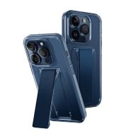   Uniq Heldro Apple iPhone 15 Pro kitámasztható tok, sötétkék