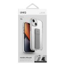 Uniq Heldro Apple iPhone 14 kitámasztható tok, átlátszó