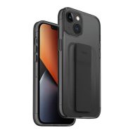   Uniq Heldro Apple iPhone 14 kitámasztható tok, füstszürke