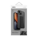 Uniq Heldro Apple iPhone 14 kitámasztható tok, füstszürke
